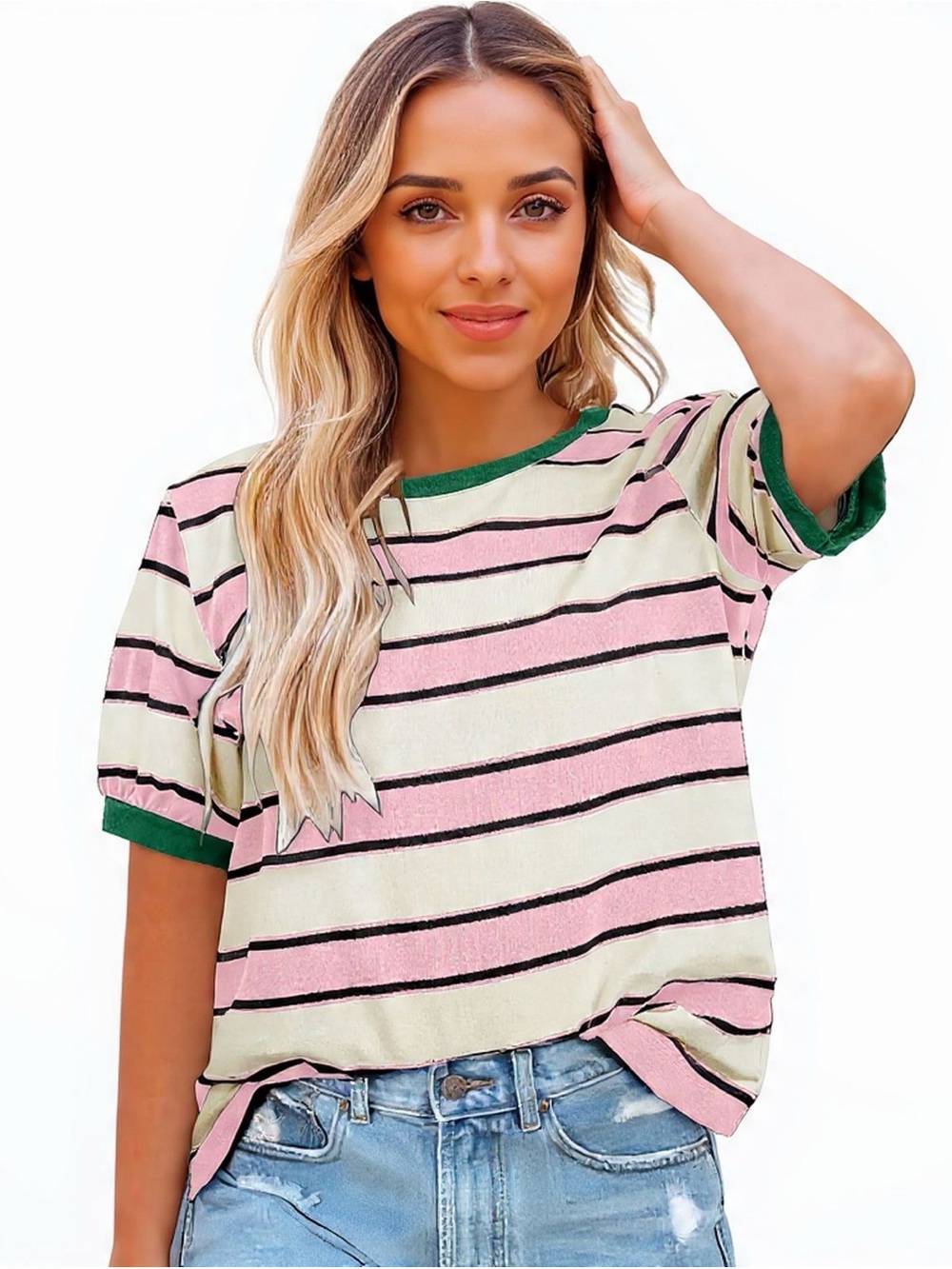 Dokotoo striped tee